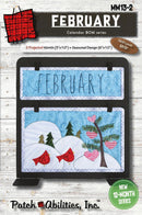 Patch Abilities- MM13-2 Feburary Monthly BOM Calendar Series Wool Kit