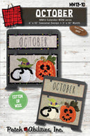 Patch Abilities- MM13-10 Oct  Monthly BOM Calendar Series Pattern & Fabric