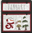 Patch Abilities- MM13-1 January Monthly BOM Calendar Series Pattern wih Buttons