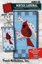 Patchabilities Winter Cardinal Embroidery, Hanger, Buttons