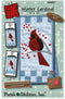 Patchabilities Winter Cardinal Pattern, Hanger, Buttons, Die Cuts, Fabric includes Backing