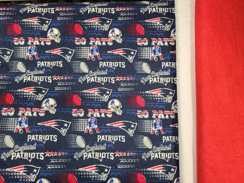 Patriots Blue Retro  Pillowcase Kit