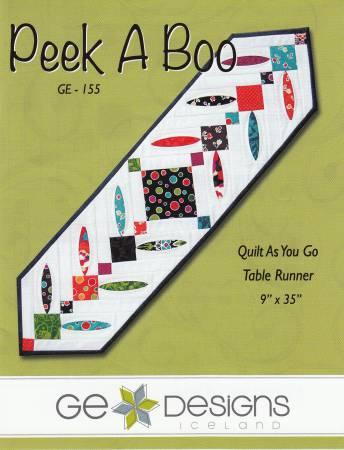 Peek A Boo Quilt As You Go Table Runner