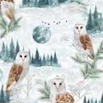 Perch Owls Seafoam