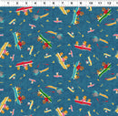 Play Time - Digital Rowboats light Navy
