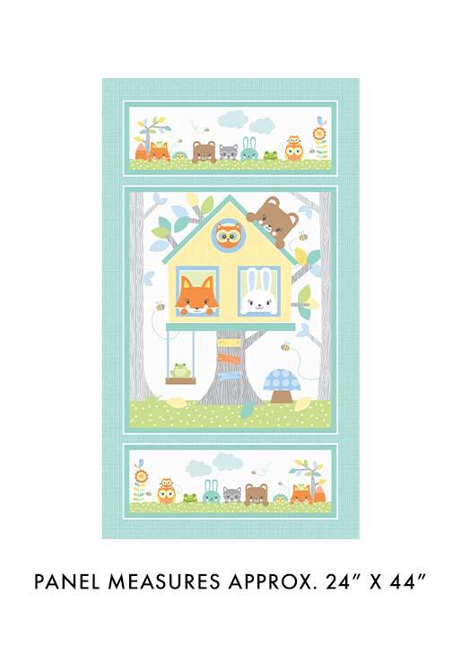 Playhouse Pals 24" Panel - Multi