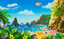 Pokemon Beach Panel 27in