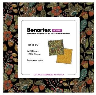 Pumpkin and Spice 10" Squares - 42 pcs
