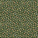 Pumpkin and Spice Dot - Dark Green