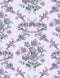 Purple Majesty Floral Damask Lavender