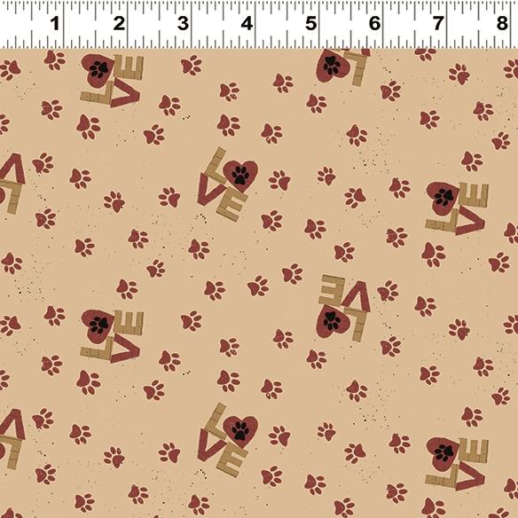 Purrfection Paw Prints - Red