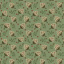Quiet Grace Clover Blossoms - Aqua