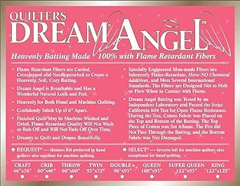 Quilter's Dream Angel Select Twin 93" x 72"