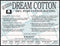 Quilter's  Cotton Dream Requst Batting - Double Size 96" x 93"