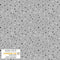 Quilting Rainbow Stars - Light Grey