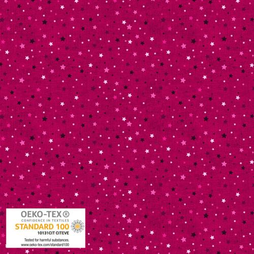 Quilting Rainbow Stars - Pink
