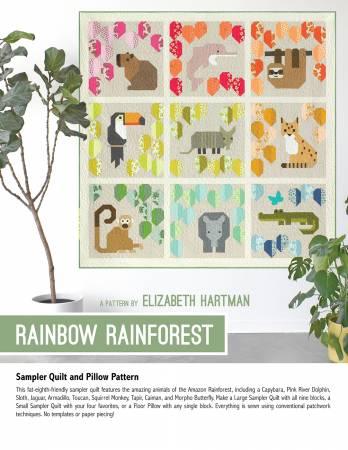 Rainbow Rainforest Pattern