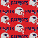 Red NFL New England Patriots  - 60 inch wide Cs Yardage