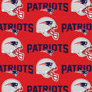 Red NFL New England Patriots  - 60 inch wide