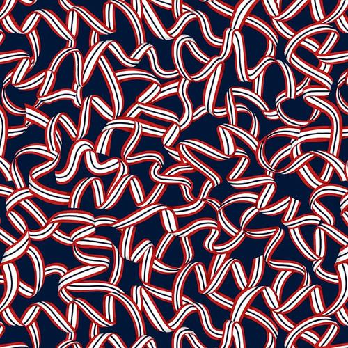 Red, White and Starry Blue 108" Patriotic Ribbon - Patriotic
