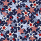 Red, White and Starry Blue 108" Patriotic Stars - Patriotic