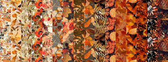 Reflections of Autumn -Strip Roll