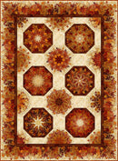 Reflections of  Autumn II Kaleidoscope Quilt Pattern