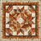 Reflections of Autumn Wreath Wall Hanging/Lap Quilt Kit