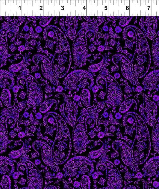 Resplendent Paisley Purple