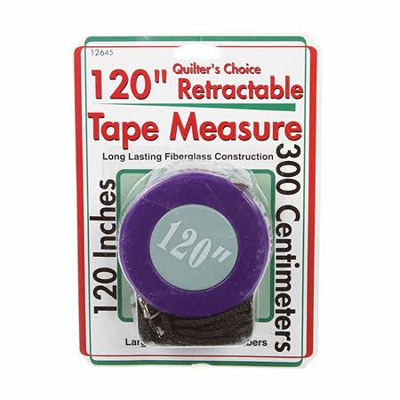 120"  Retractable Tape Measure - Purple
