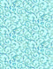 Royal Plume -  Metallic Scrolls  - Sky