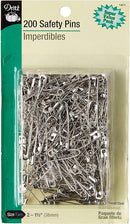Safety Pins 200 ct, Size 2