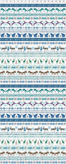 Scandinavian Winter -Fair Isle Animals - Multi