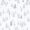 Scandinavian Winter -  Flannel Boreal Forest - Light Gray