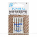 Schmetz -  Ball Point Machine Needle Size 12/80 - 5 per pkg.