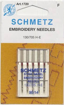 Schmetz Embroidery Machine Needle Size 14/90