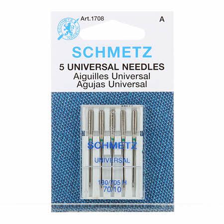 Schmetz  - Universal Needles 70/10 - 5 per pkg