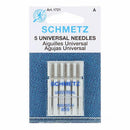 Schmetz - Universal Machine Needle Size 9/65 - 5 per pkg.