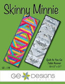 Skinny Minnie Table Runner Quilt As You Go