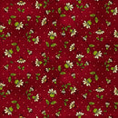 S'More Fun  Outdoors - Small Floral Red Background