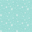 Snow Fun - Snowflakes - Turquoise
