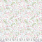 Snowy Weather - Tiny Florral - White Flannel