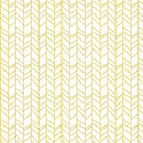 Snuggle in the Jungle - Striped Flannel - Yellow