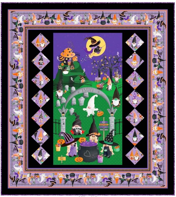 Spooktacular Gnomes Quilt Kit