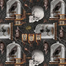 Spooky Vibe Halloween Motifs - Charcoal