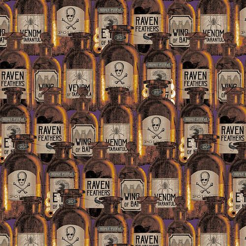 Spooky Vibe Potion Bottles - orange