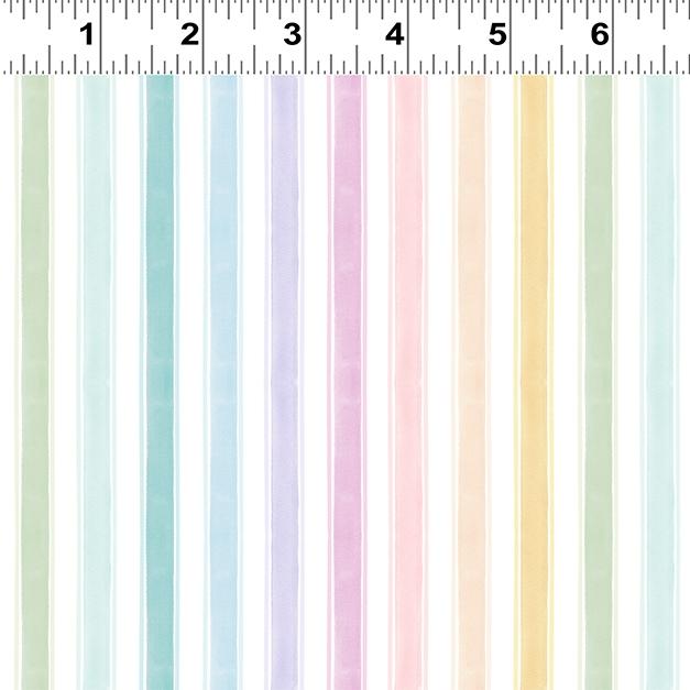 Spring Has Sprung Stripe - Multi 3 1/2 Yards