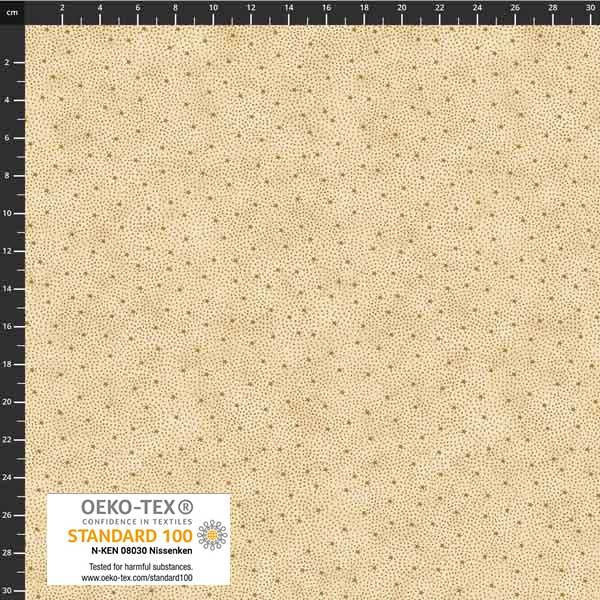 Star Sprinkle -  Stars and Dots - Beige/Gold