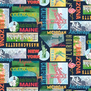 Stateside - City and State Names -  Gray