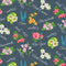 Stateside - State Flowers Gray